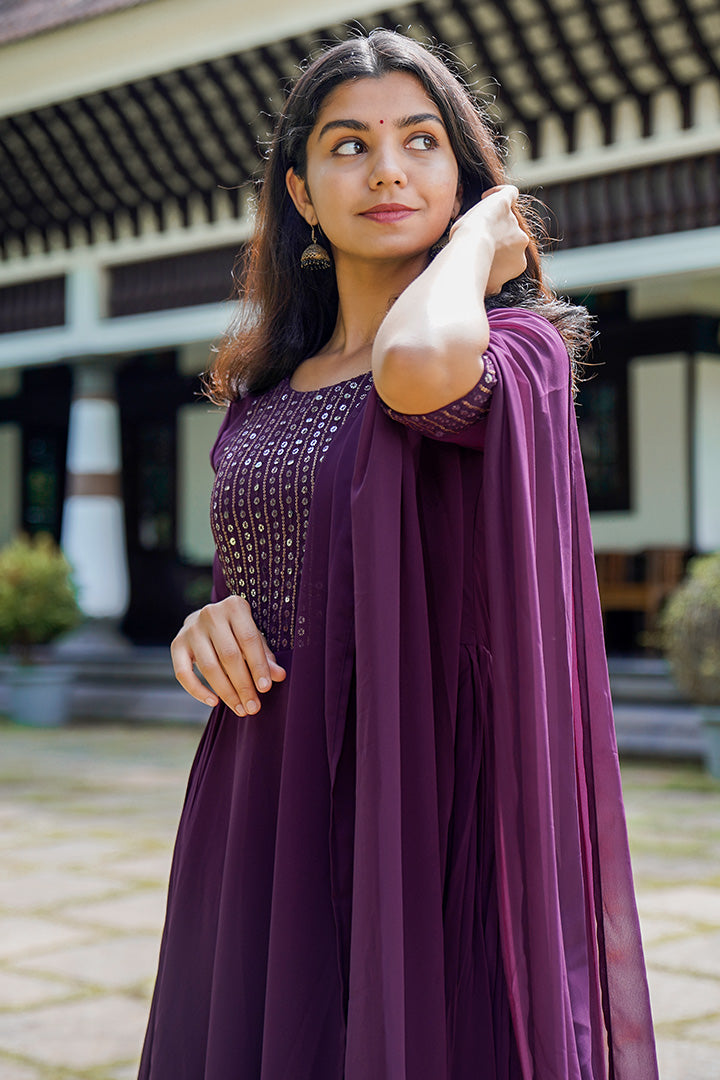 Evolet with dupatta
