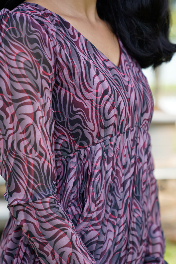 Farah with dupatta