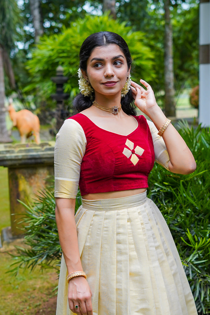 Uthradam Red Top Only (ONMKUL)