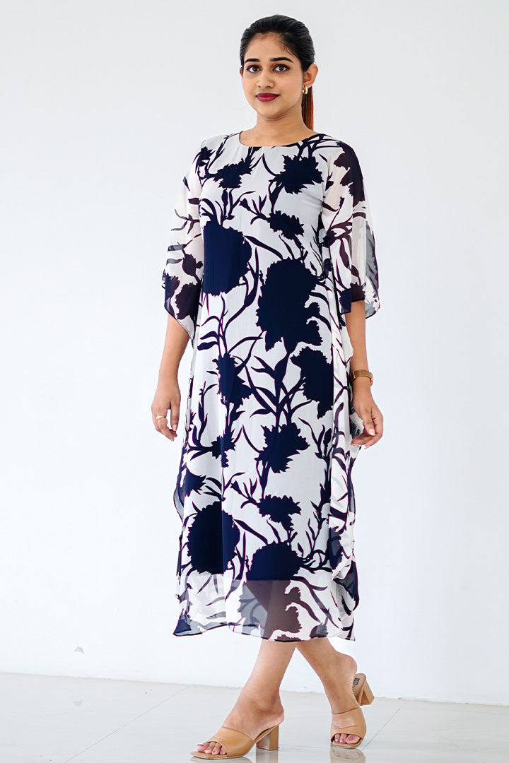 Magnolia Navy Blue
