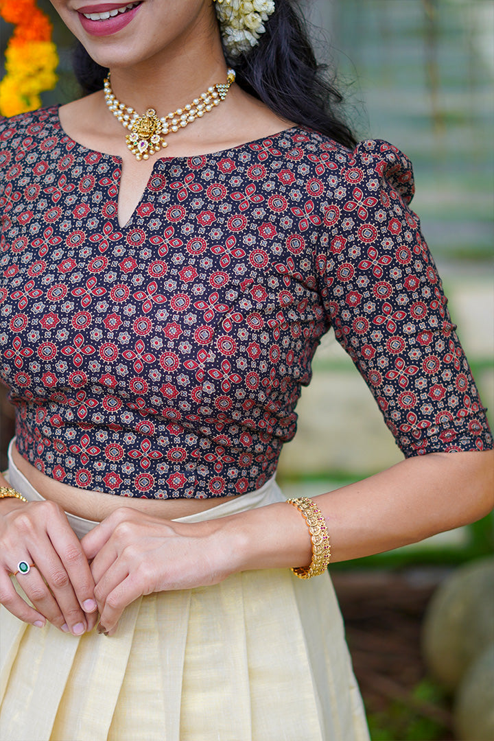Thiruvathira Black Top Only (ONMKUL)