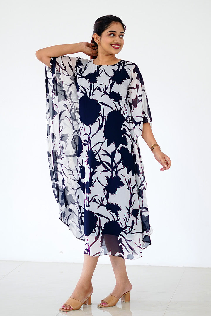 Magnolia Navy Blue