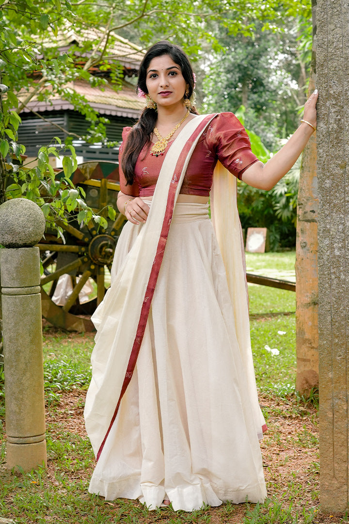 Amrithi Skirt & Top(KD-DIS)