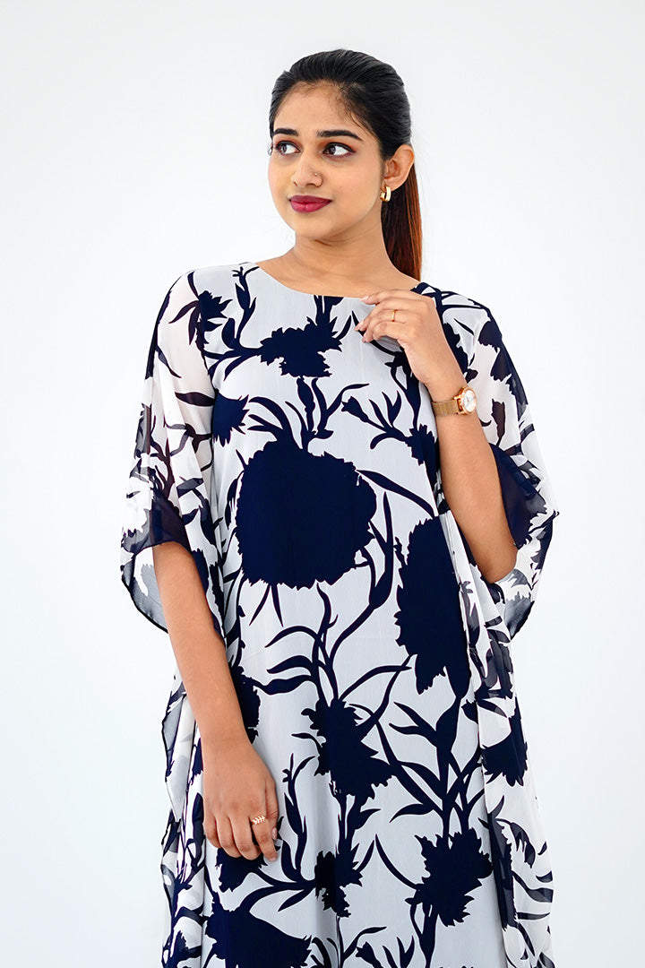 Magnolia Navy Blue