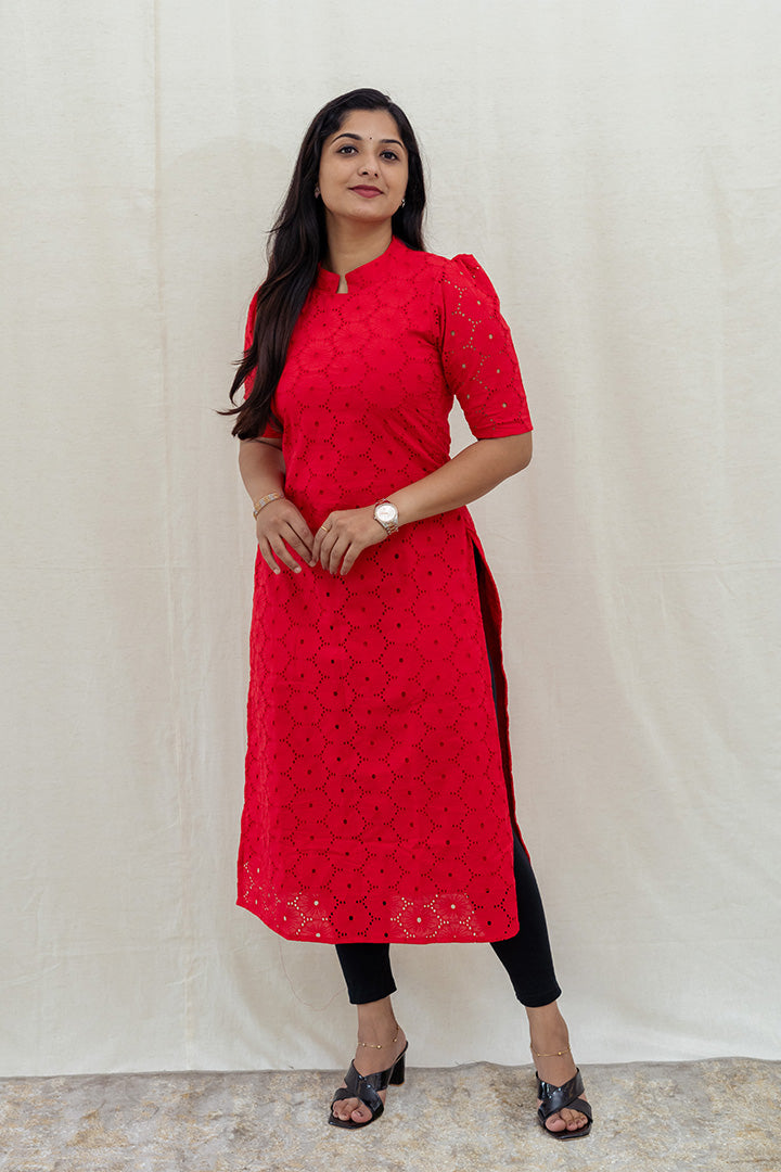 Haiza Slitted Kurthi