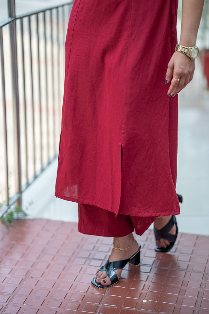 Vee(kurti&bottom)(290425KUL)