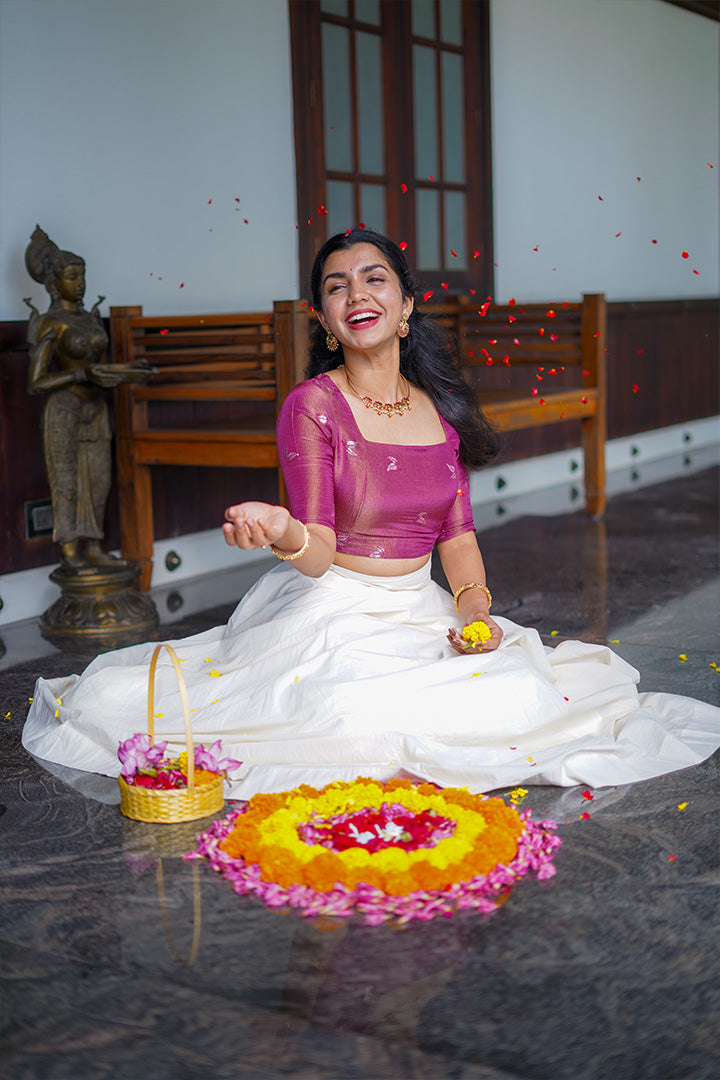 Vaishakam Top & Skirt (ONMKD001)