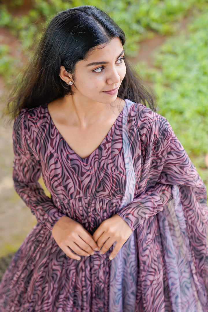 Farah with dupatta