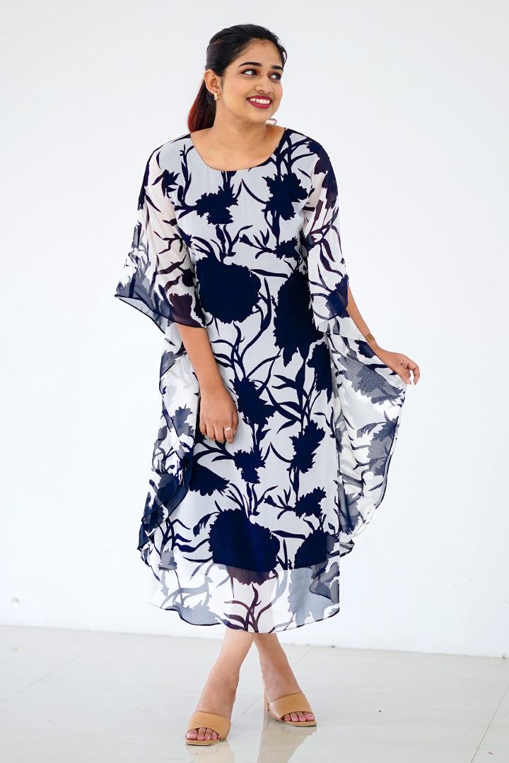 Magnolia Navy Blue