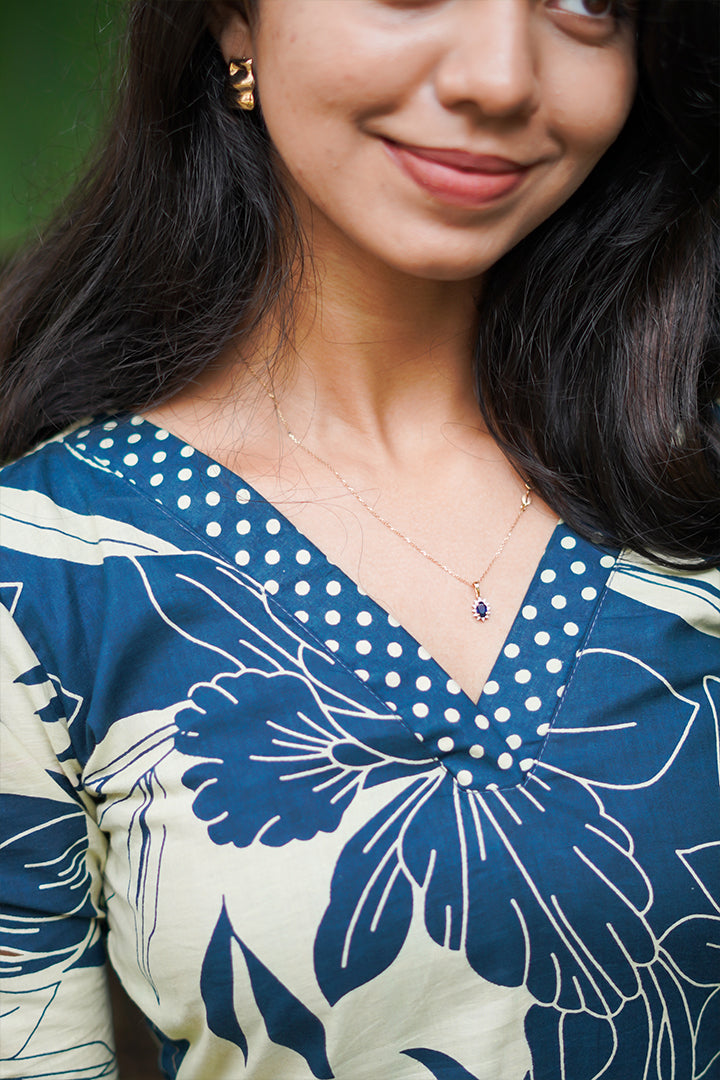 Elora dots(kurti&bottom)(260825KUL)
