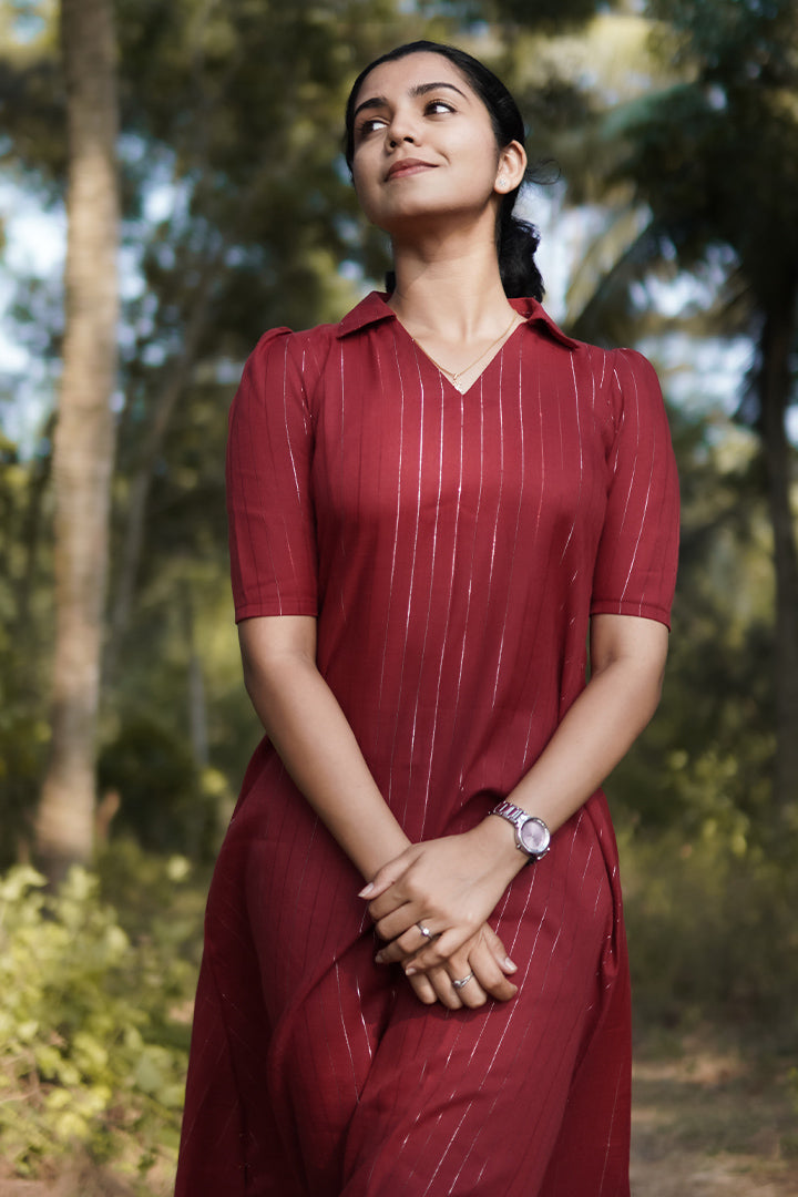 Fuschia - Maroon Kurti for Women