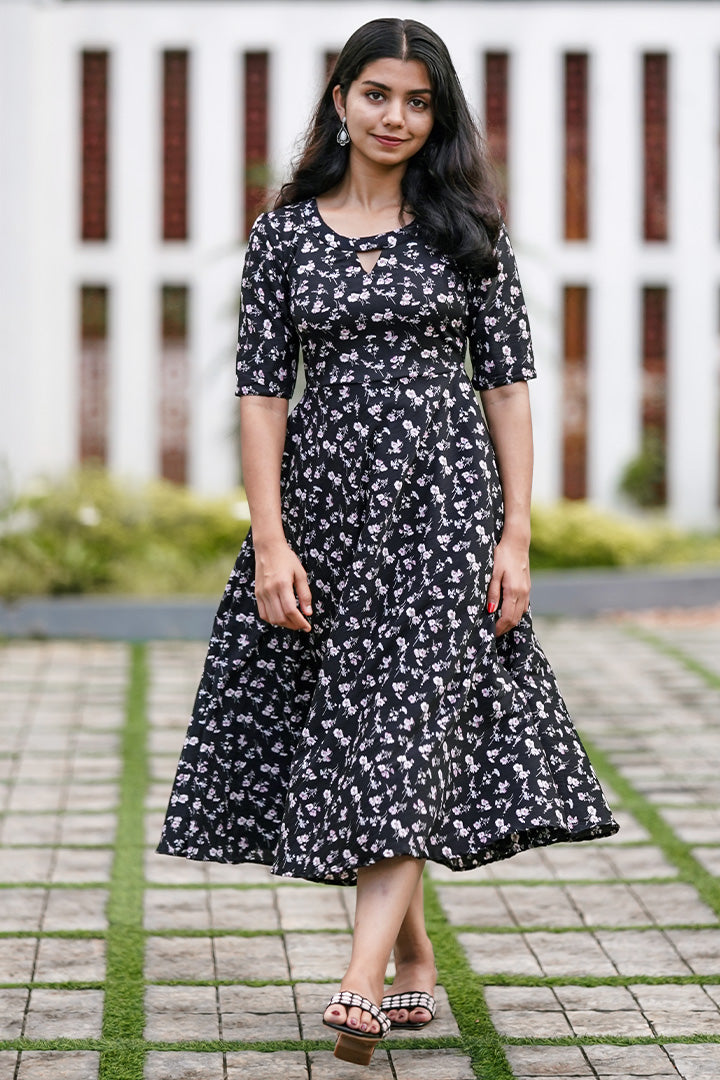 Black umbrella frock Cecelia Kulina® KULINA