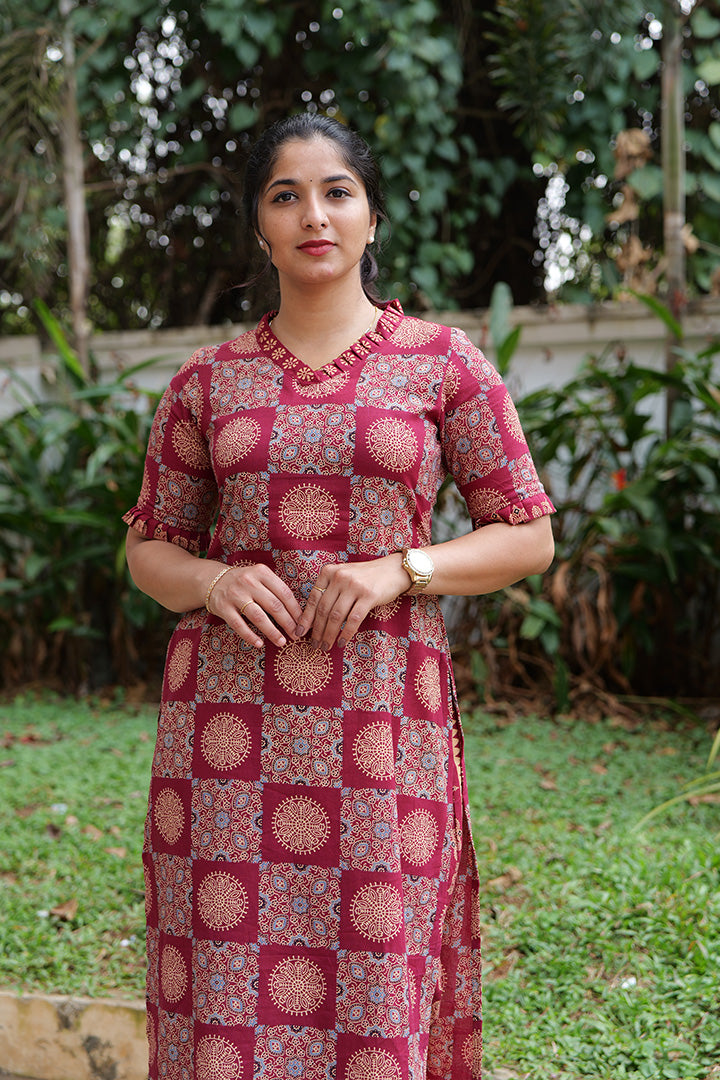 Chitra(Kurti&bottom)(300126KUL)
