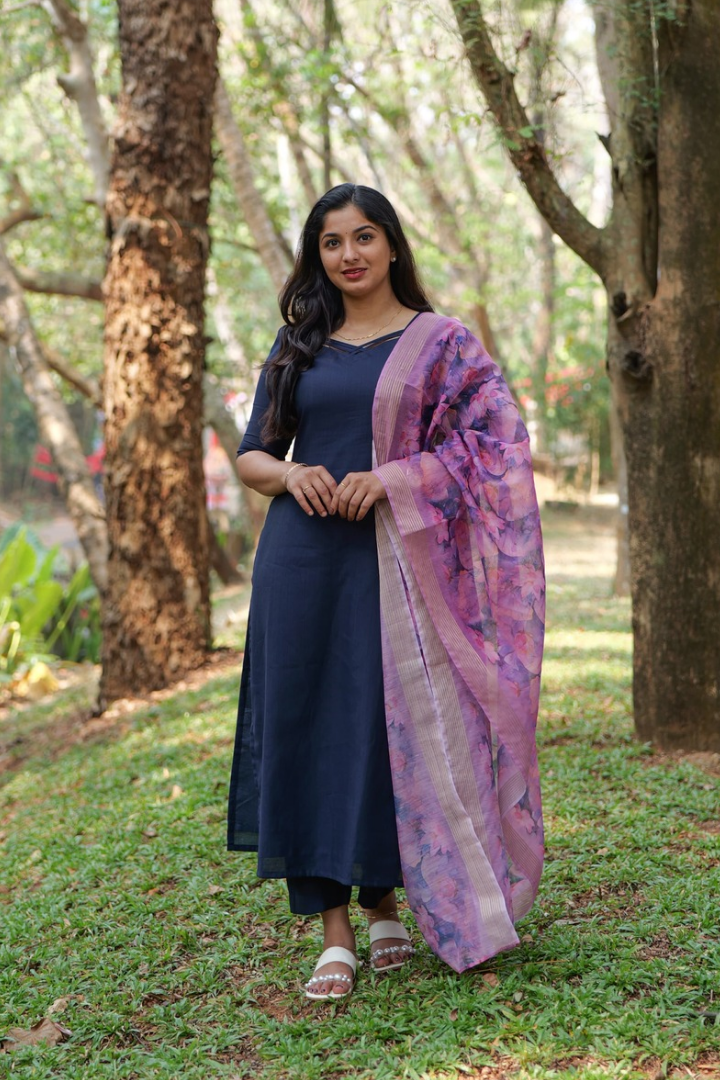 Clitoria(Kurti&Dupatta)(260126KUL) FD