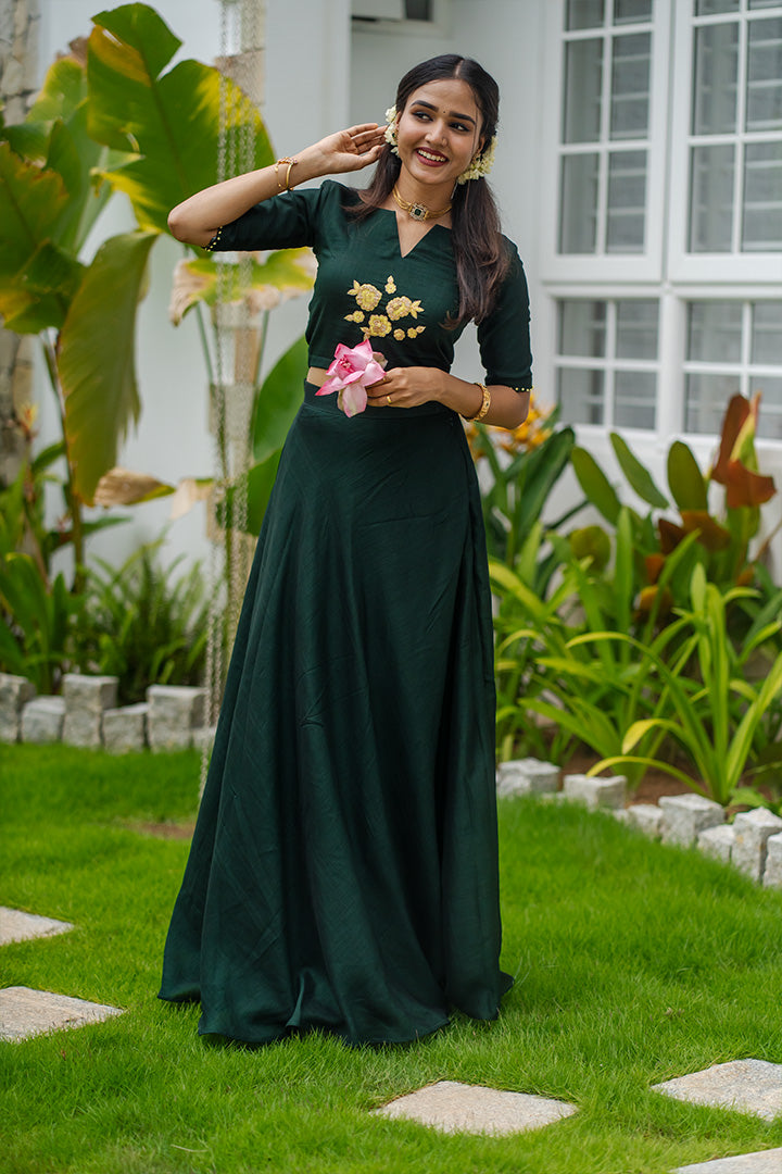 Tulasi Skirt & Top (ONMKD002)