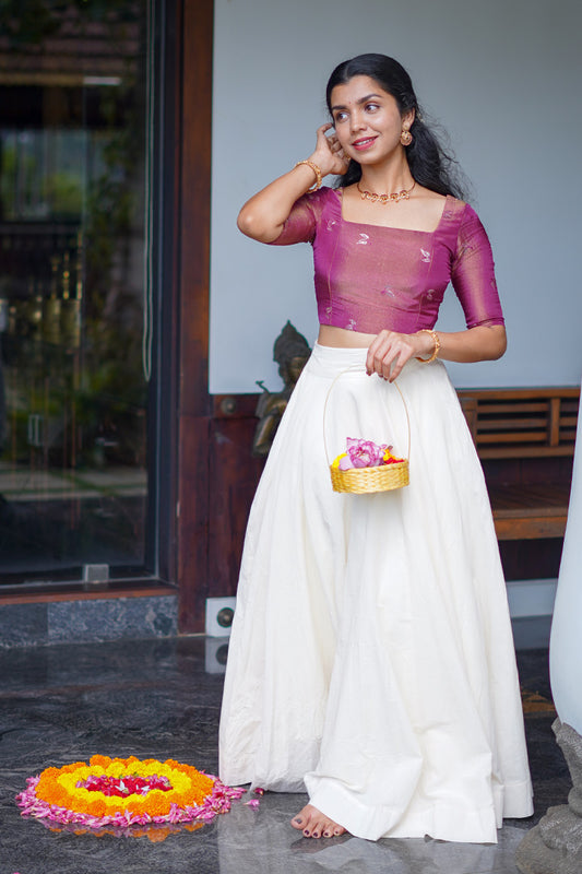 Vaishakam Top & Skirt (ONMKD001)