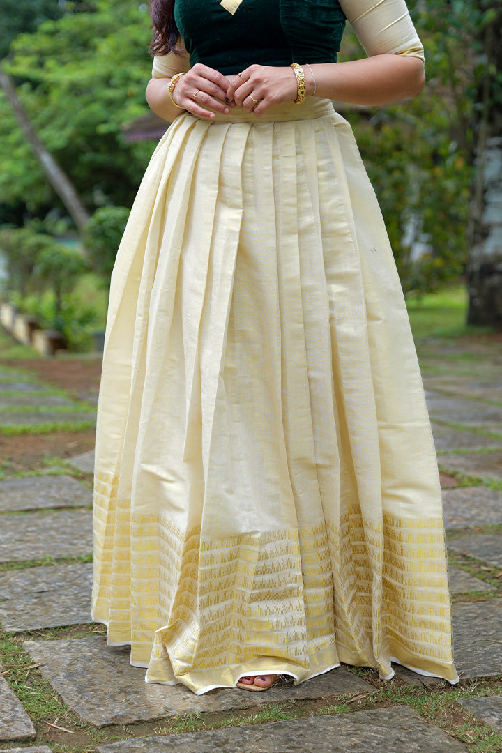 Archana Green Top & Skirt (ONMKUL)
