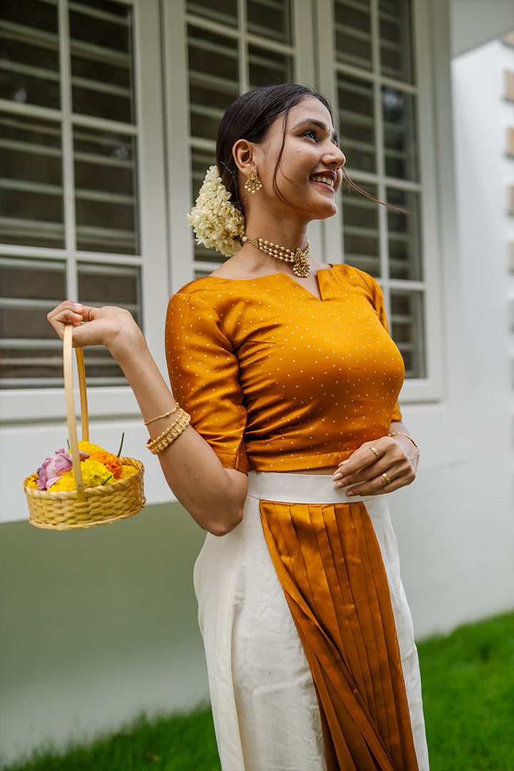 Jamandhi Top & Skirt (ONMKD002)