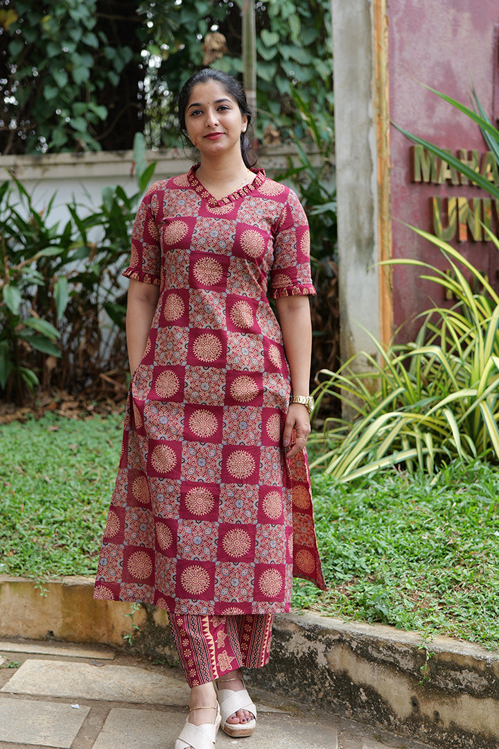Chitra(Kurti&bottom)(300126KUL)