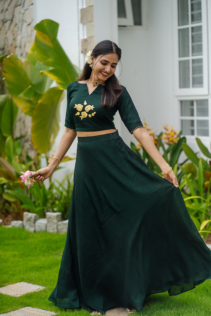 Tulasi Skirt & Top (ONMKD002)