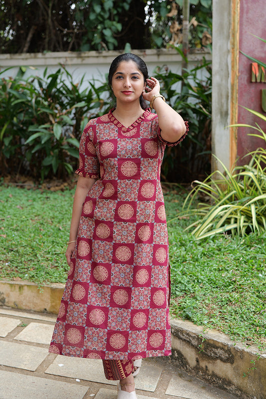 Chitra(Kurti&bottom)(300126KUL)