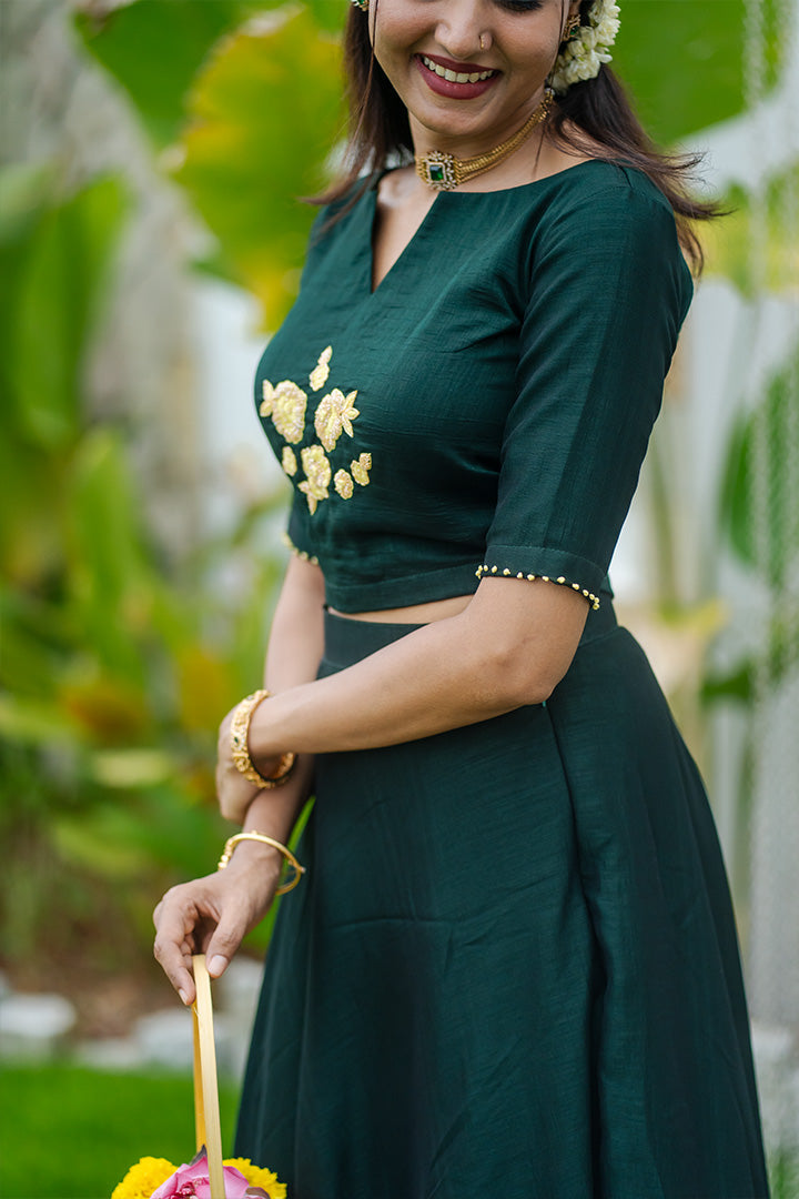 Tulasi Skirt & Top (ONMKD002)