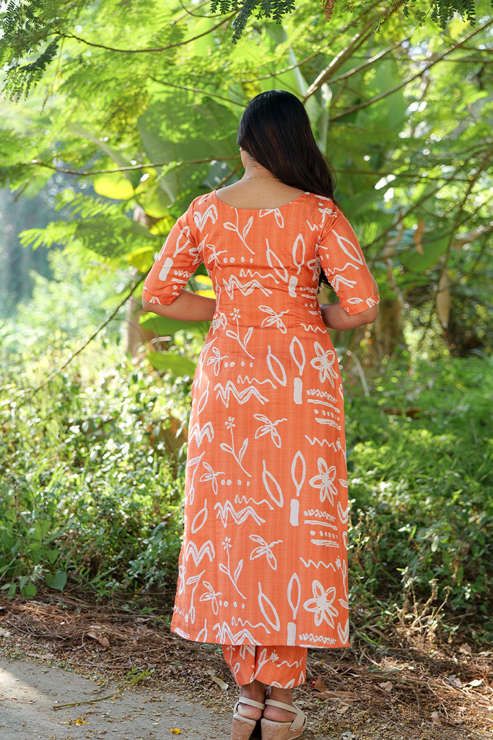 Saffron(Kurti&bottom)(130126KUL)