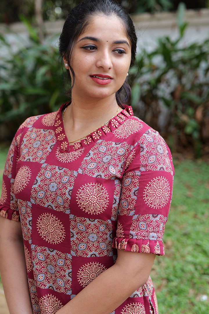 Chitra(Kurti&bottom)(300126KUL)