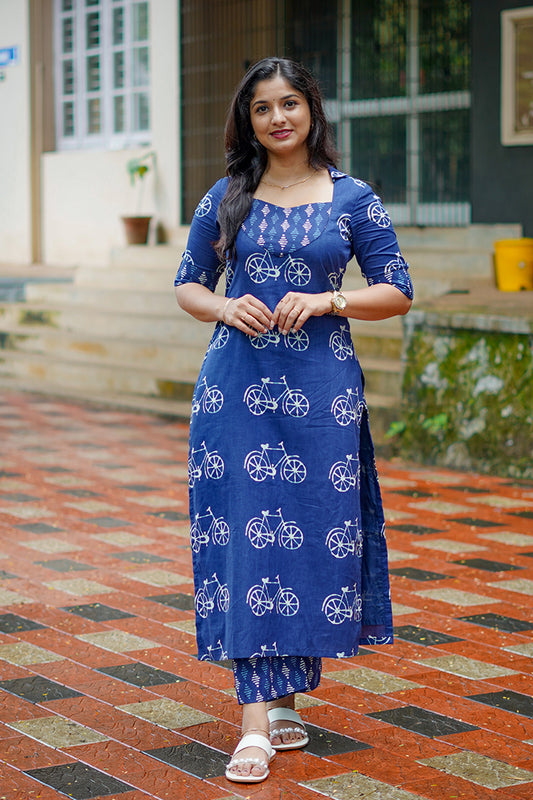 Bicycle(Kurti&bottom)(071025KUL)