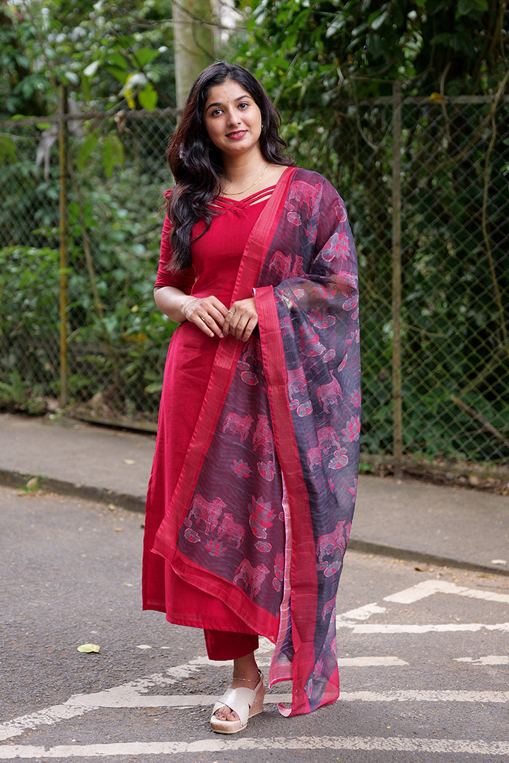 Elonia(Kurti&Dupatta)(171025KUL)