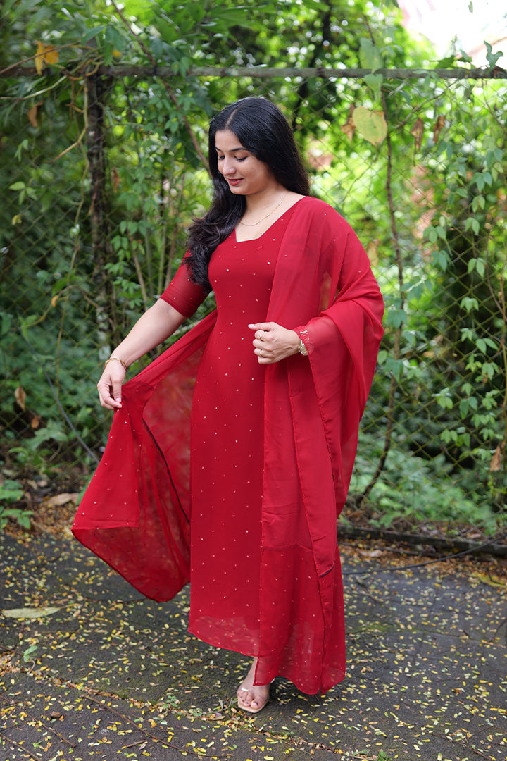 Sundari(031026KD1)(Kurti&dupatta)