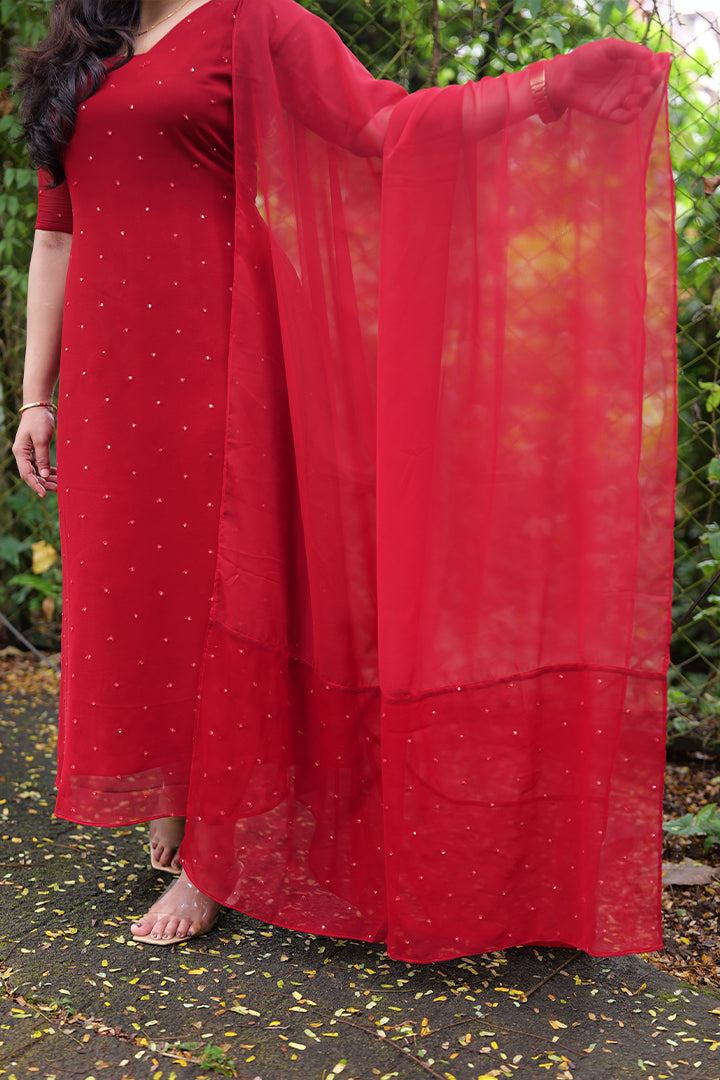 Sundari(031026KD1)(Kurti&dupatta)