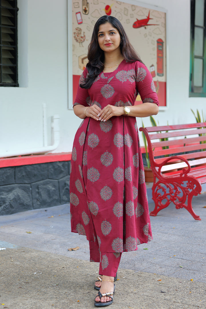 Sindhura(Kurti&bottom)(250426KD1)