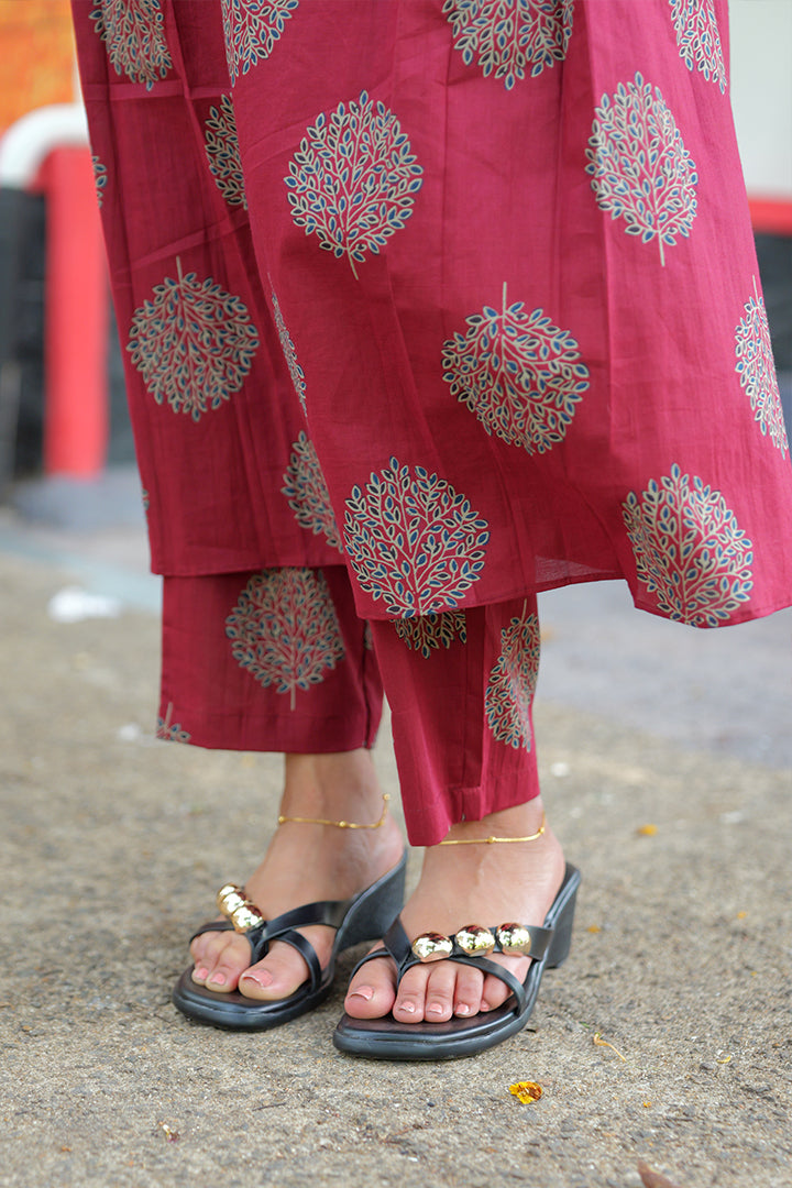 Sindhura(Kurti&bottom)(250426KD1)