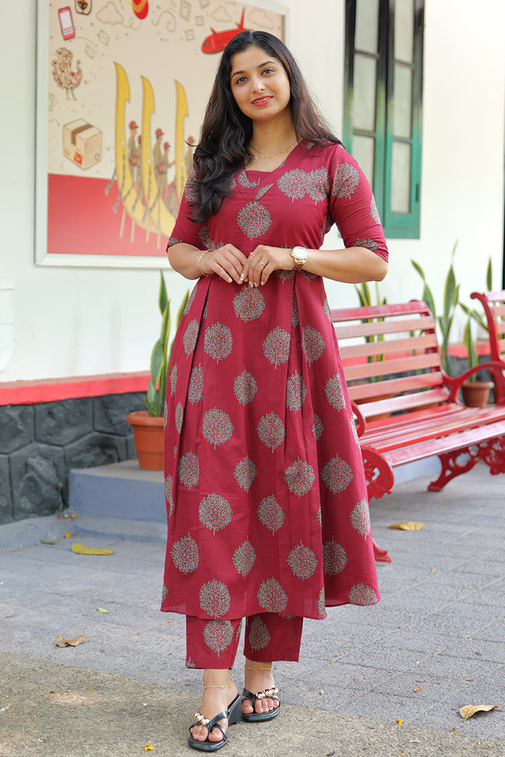 Sindhura(Kurti&bottom)(250426KD1)