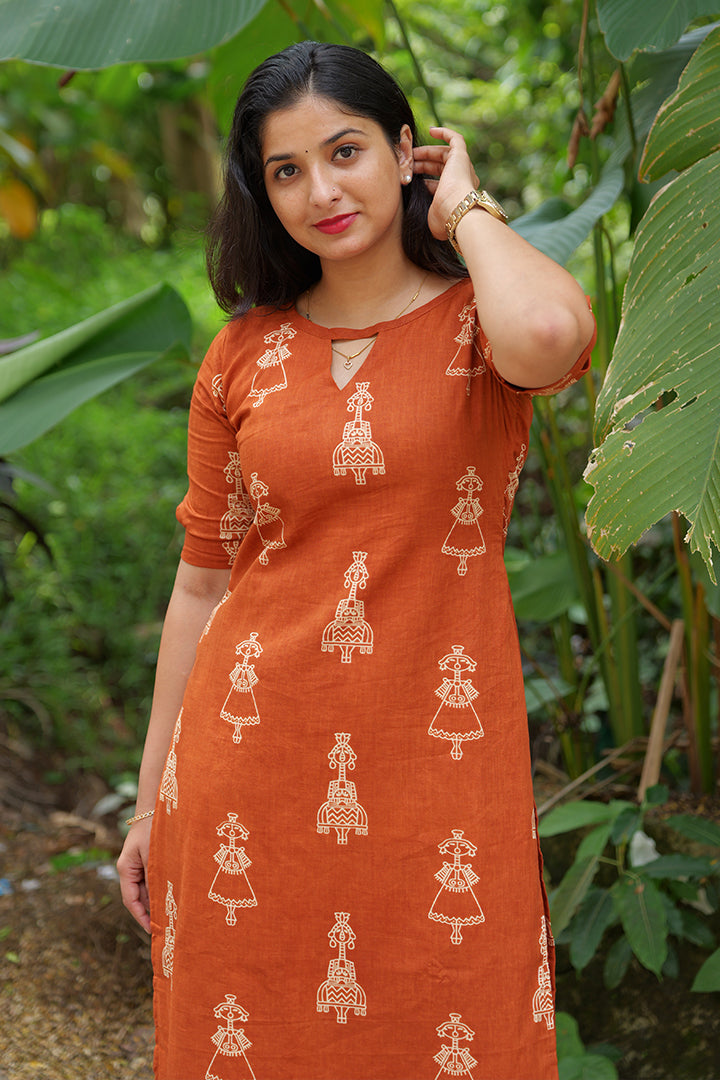 Sasha(Kurti&bottom)(191125KD1)