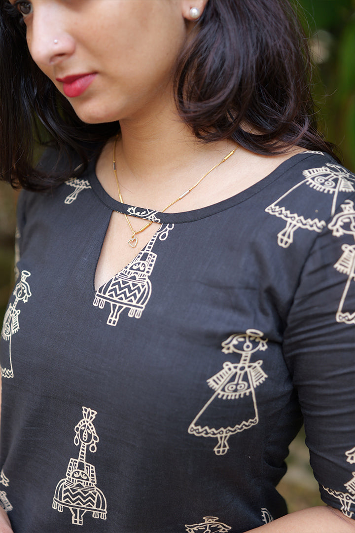 Esha(Kurti&bottom)(191125KD1)